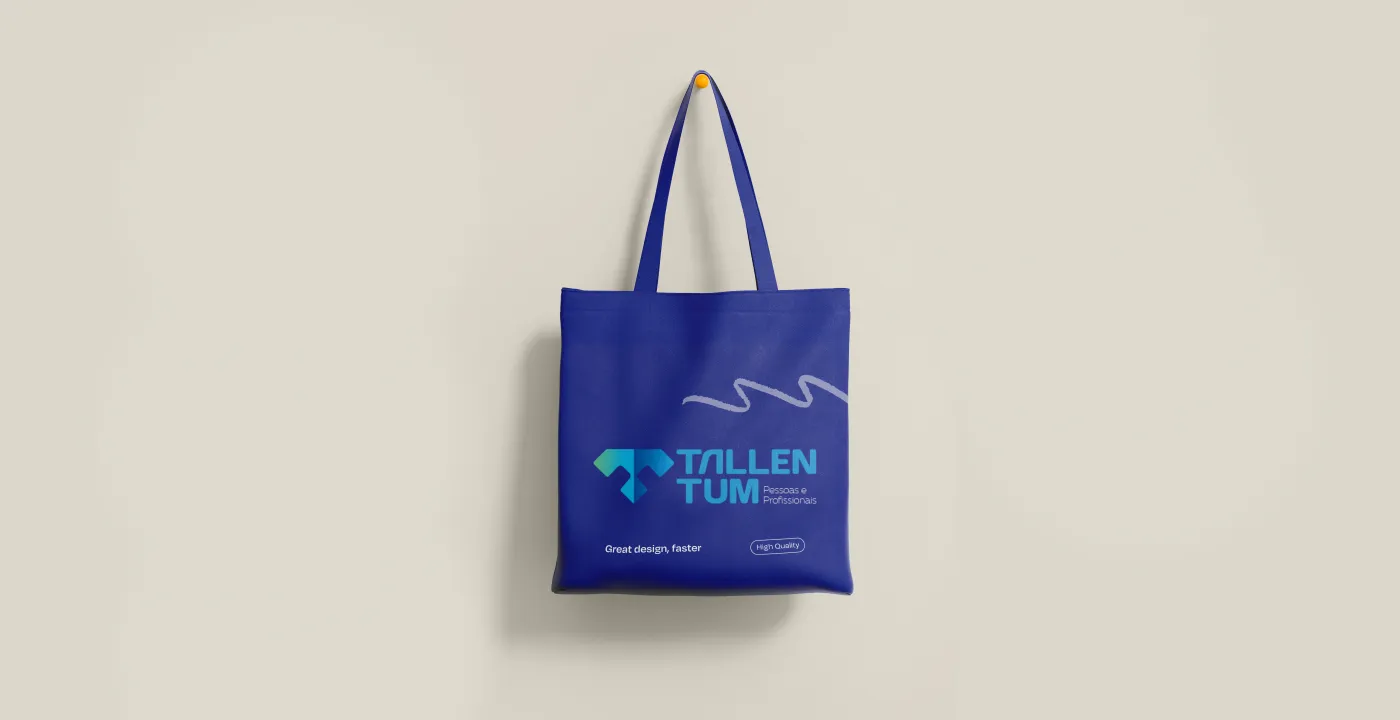 Ecobag com a marca Tallentum